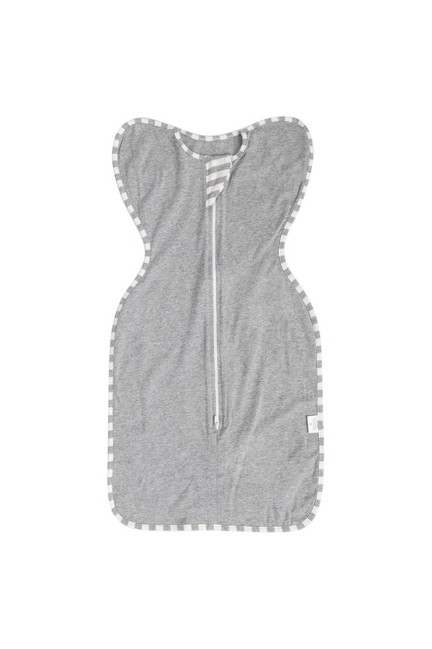 قماط سادة للأولاد الصغار - رمادي - 1