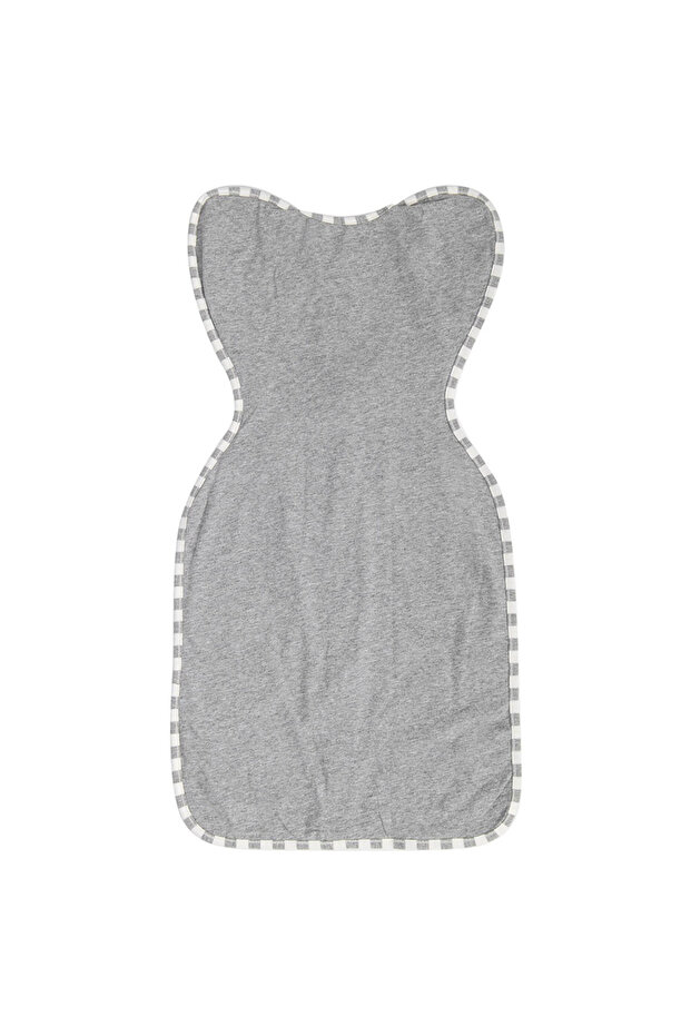 قماط سادة للأولاد الصغار - رمادي - 6