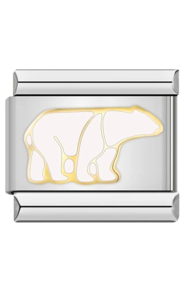 Italian Bracelet Charm - Animal Themed Polar Bear