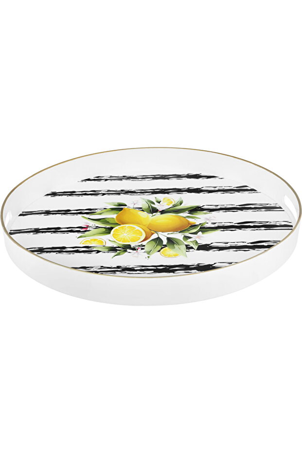Al Saif Gallery Plastic Serving Topper, 42 cm, Round - White