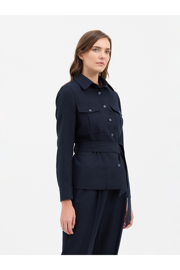 Kadın Ceket-lacivert - 1