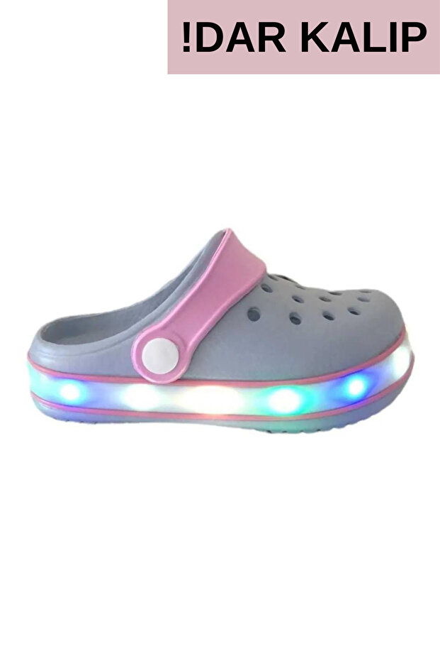 Akınalbella Işıklı Çocuk Terlik E196 - 1