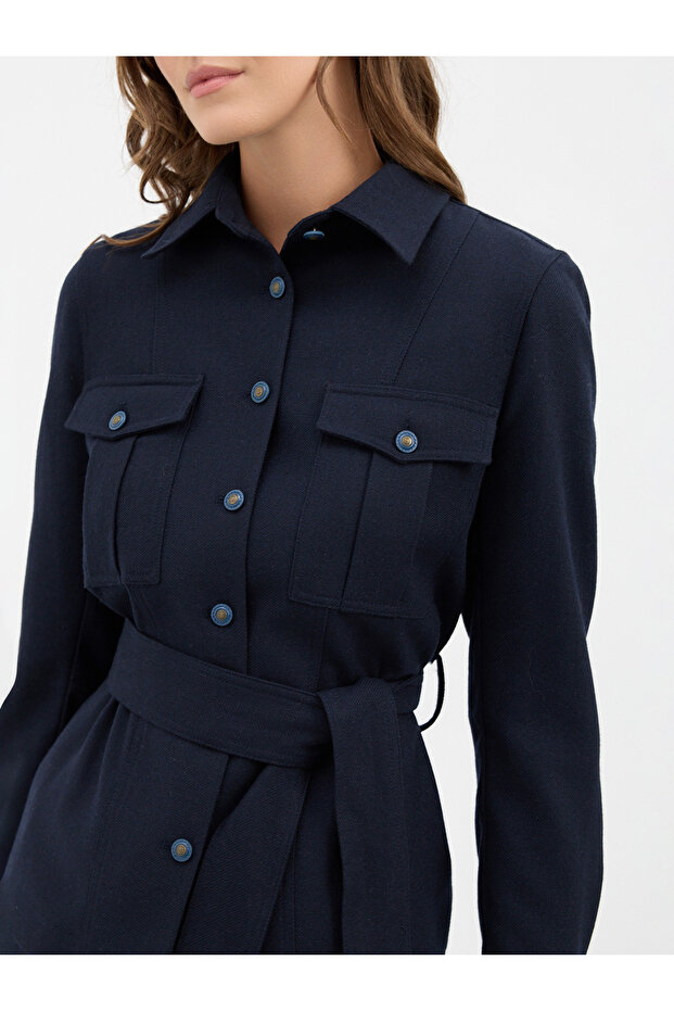 Kadın Ceket-lacivert - 3