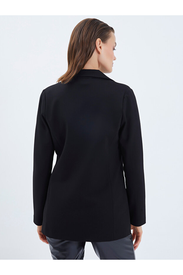 Kadın Ceket-siyah - 4