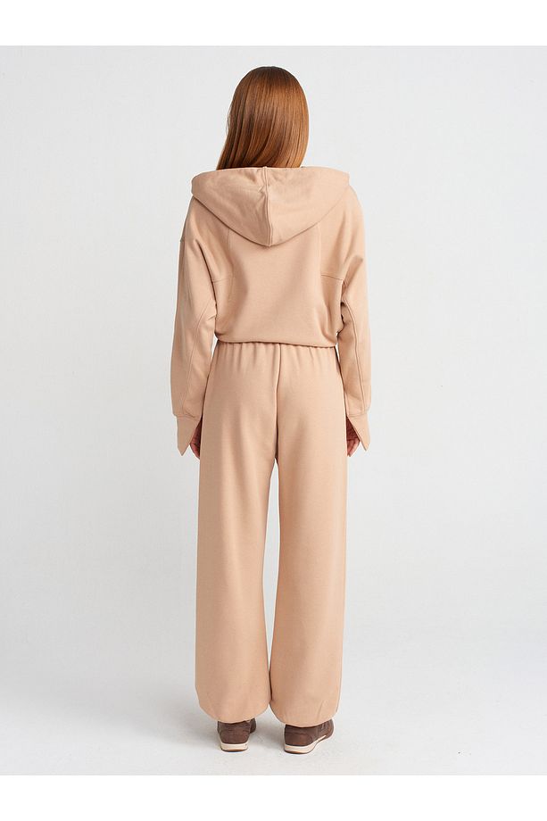 70458 Basic Jogger Pantolon-Camel - 2