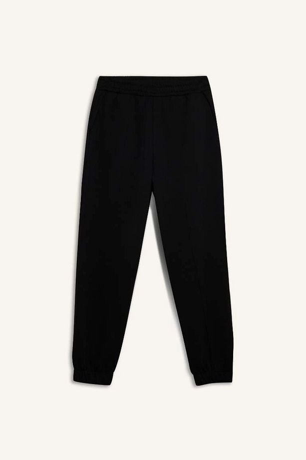 Coool Kalın Jogger Eşofman Altı Basic Düz Cepli Beli Paçası Lastikli E6300ax24wn - 6