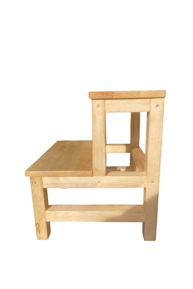 Ahşap basamaklı tabure - 2