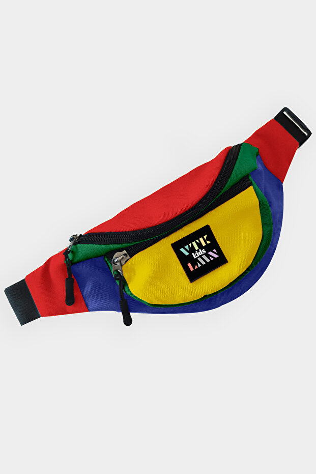 Children's Colorful Shoulder and Waist Bag