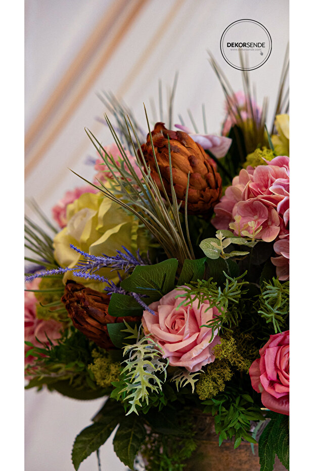 Artificial Camel Base Leaf 40 cm - 5