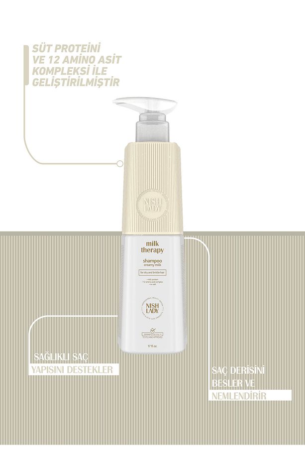 Milk Therapy 503ml Şampuan -Kuru ve Yıpranmış Saçlara Yönelik Onarıcı Şampuan - 2