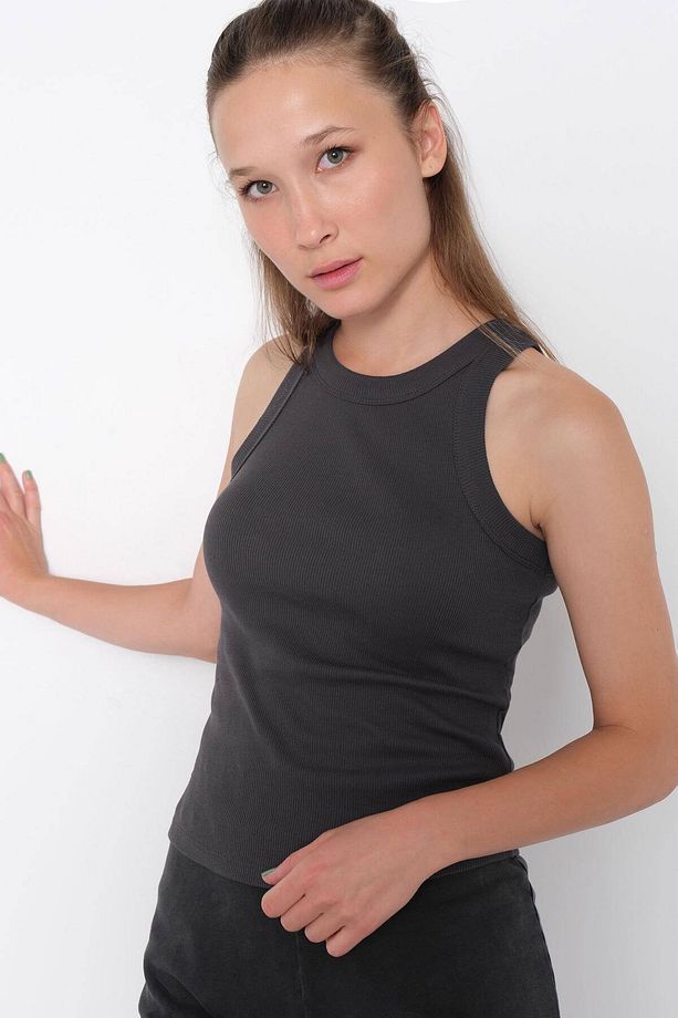 Halter Yaka Fitilli Atlet A13294-L7 - 1