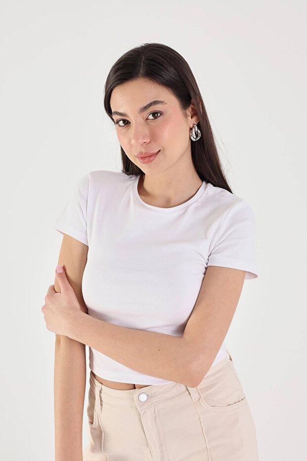 T-shirt Crew Neck Basic P15686-T8 - 3