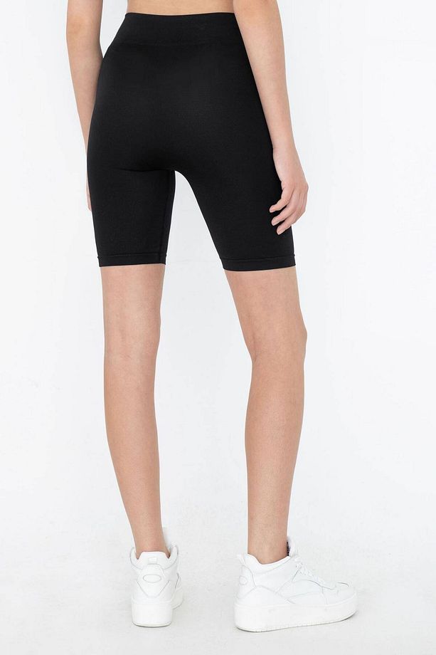 Yüksek Bel Seamless Spor Şort Tayt Tyt12410-e11 - 5