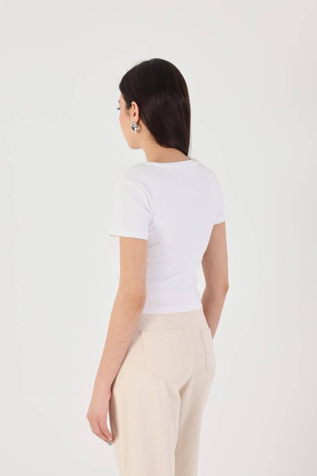 T-shirt Crew Neck Basic P15686-T8 - 4