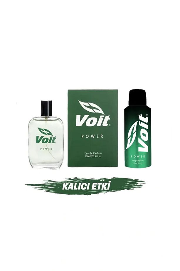 Power Edp Erkek Parfüm 100 Ml & Voit Power Ter Önleyici Deodorant Sprey 150 Ml - 1
