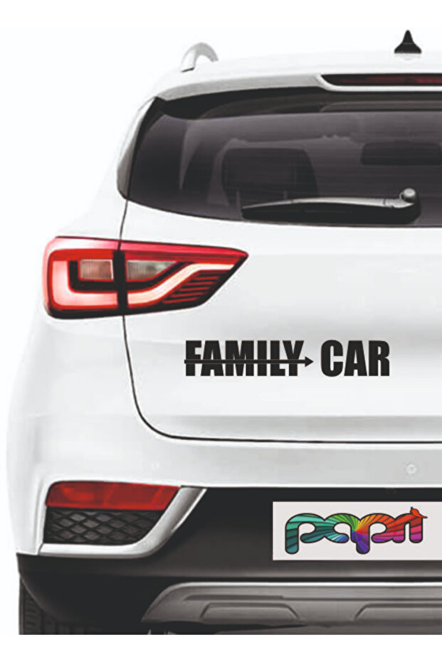Aile arabası sticker