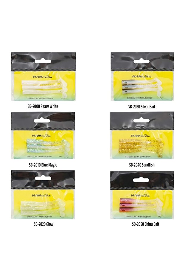 Sandeel Silikon 80 Yedek Gövde - 2