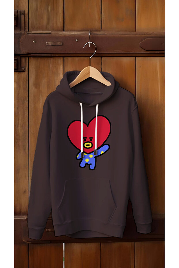 KAPŞONLU SWEATSHİRT BT21