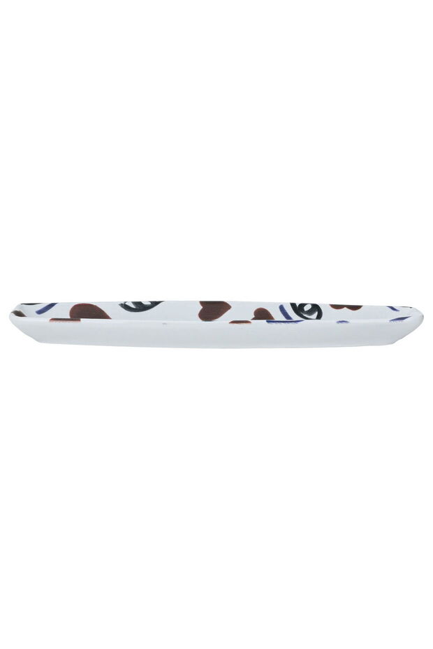 Al Saif Gallery Porcelain Serving Plate, 31.5X7X2.7 Cm - White