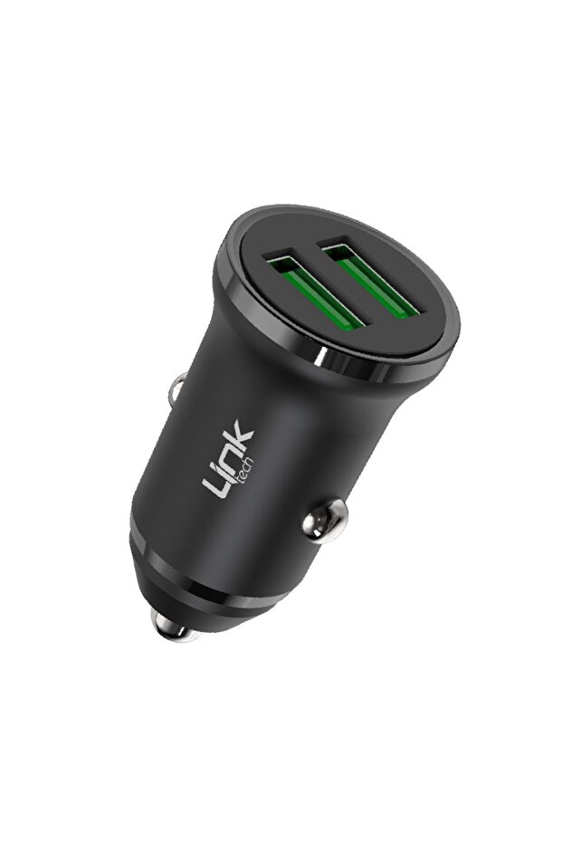 C482e 12w 2x Usb Lightning Usb Kablo Araç Içi Şarj Aleti Set Siyah - 2