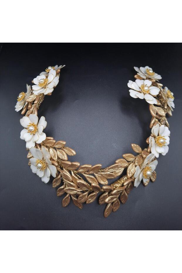 Helen Design Crown,Leaf Crown,Hellenistic Hair Accessory