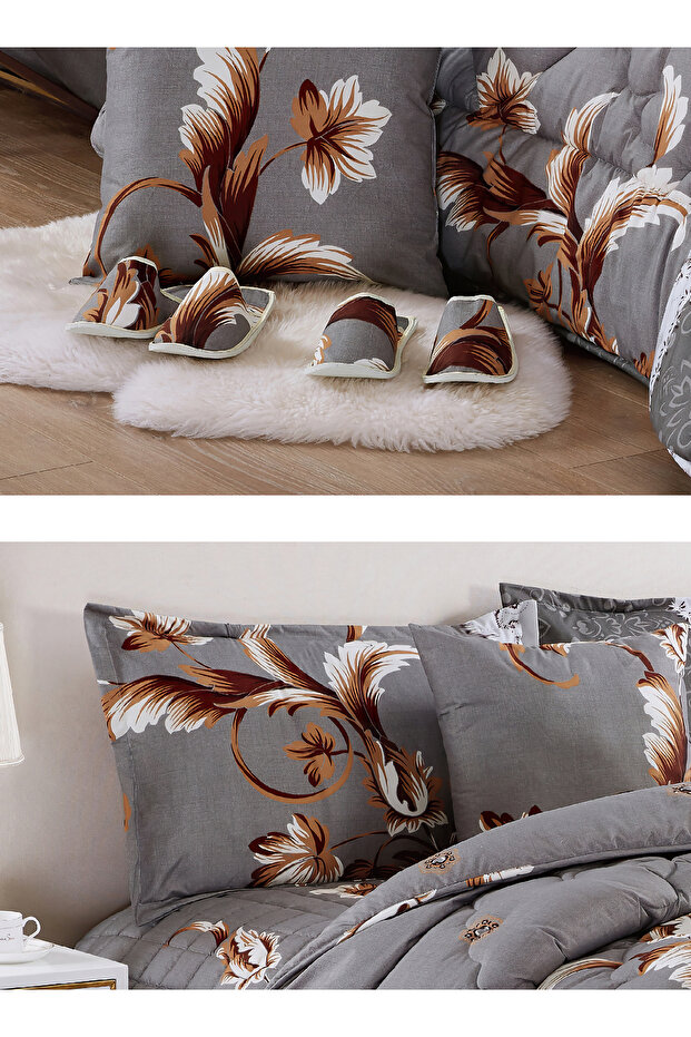 Comforter Set King Size 10 Pieces Comforter Set Twin Unisex Bedding Set - 3