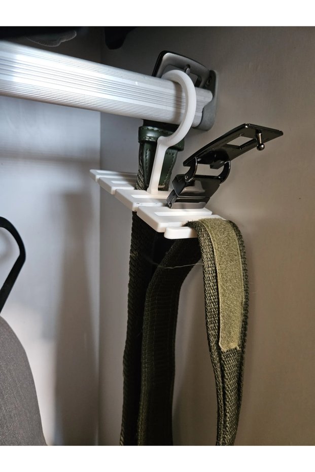 8X Belt Hanger, Wardrobe Belt Hanger