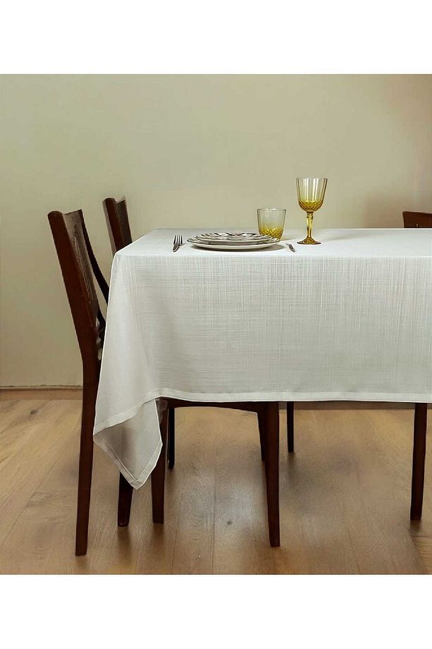 Sık Dokuma Açık Bej Renk Parlak Polyester (LM) - 1
