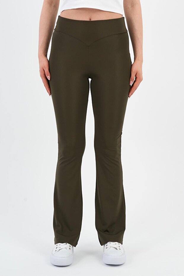 YÜKSEK BEL İSPANYOL PAÇA TAYT (B24-0010-WN) - 3