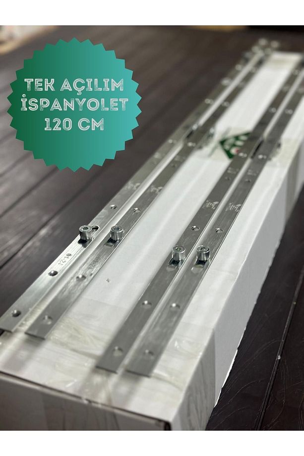 120cm Ispnayolet Pimapen Kapı Pencere Kilidi Ispanyoleti /2 Adet - 3