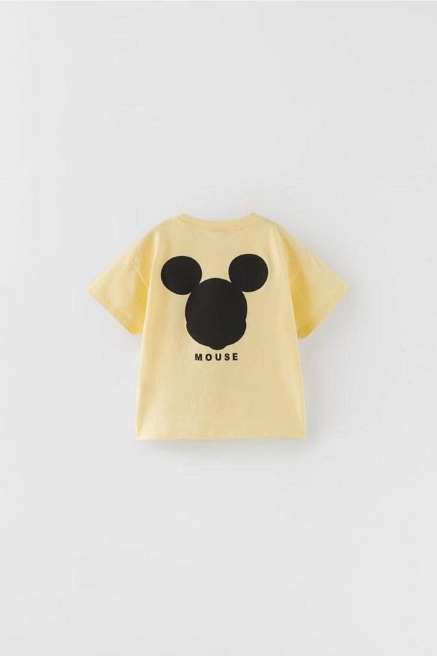 Yeni Sezon Erkek Çocuk Mickey Mouse Sarı Renk Alt-üst Takım Sarı - 3