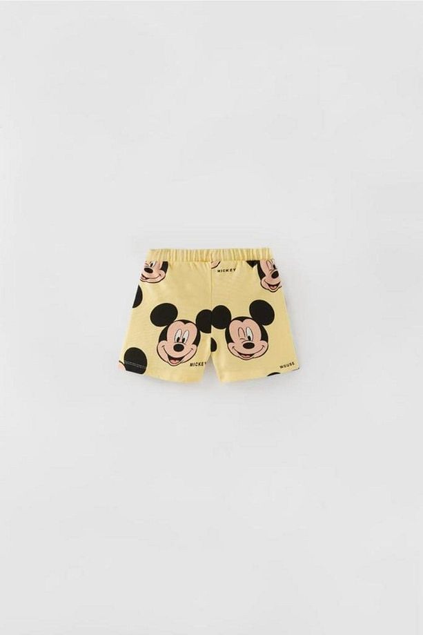 Yeni Sezon Erkek Çocuk Mickey Mouse Sarı Renk Alt-üst Takım Sarı - 6
