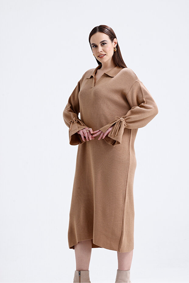 polo yaka elbise - 6