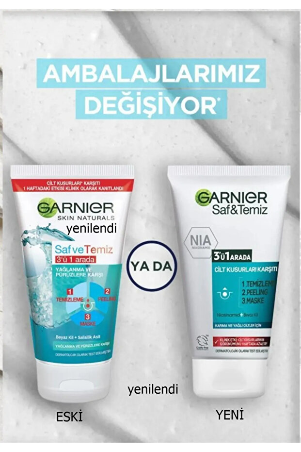 Skin Naturals Saf & Temiz 3ü 1 Arada 150 ml - 2