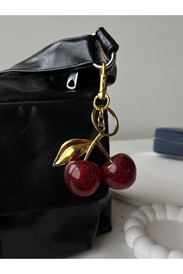 Charm mare pentru geantă Cherry - 1