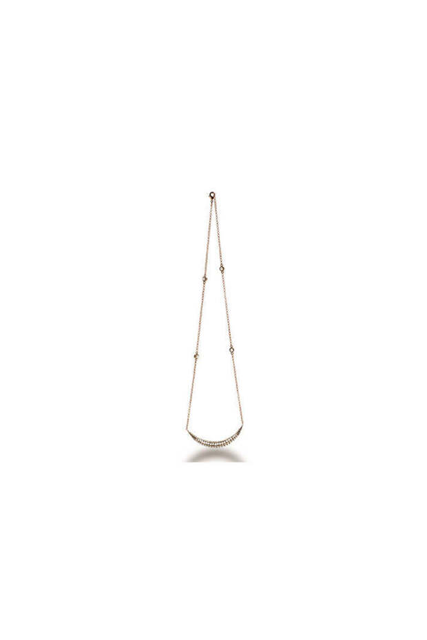 PEARL CRESCENT NECKLACE MEDIUM