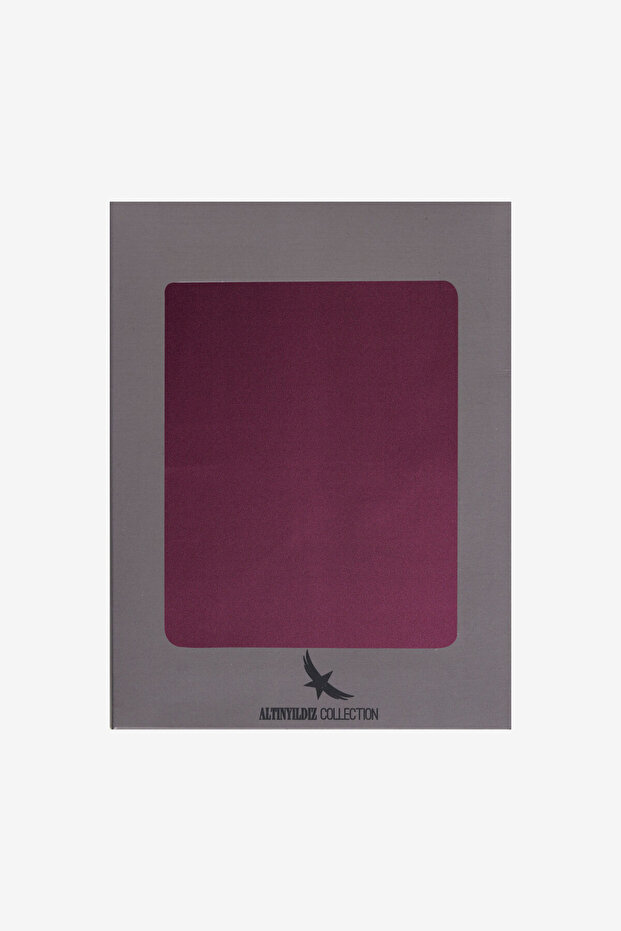 Erkek Bordo İpek Mendil - 2