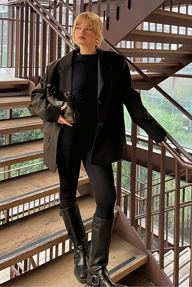 Oversize Blazer Ceket - 3