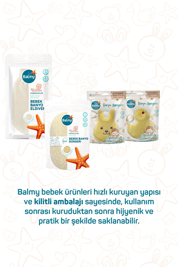 Bebek Banyo Süngeri - 6