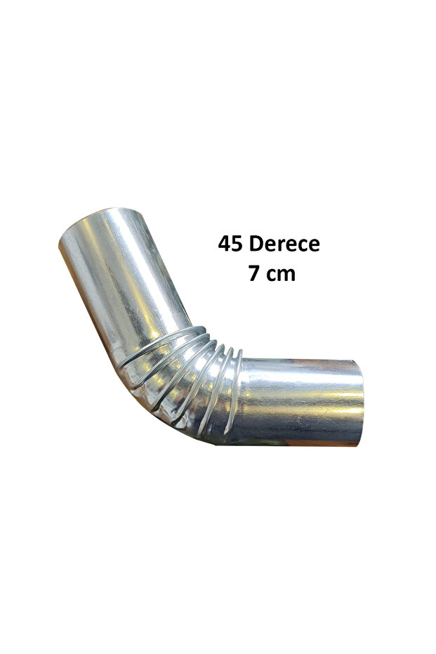 7 cm 45 Derece Soba Dirseği - 2