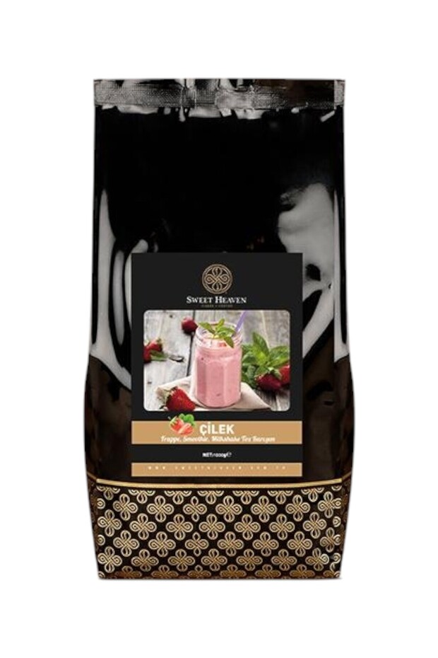 Çilek Frappe ( Milkshake ) 1000 gr Poşet - 1
