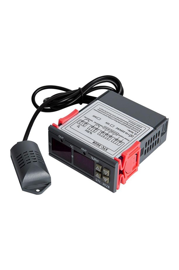 Stc-3028 Ac 110-220v Lcd Ekranlı Nem Sıcaklık Kontrol Modülü - 4