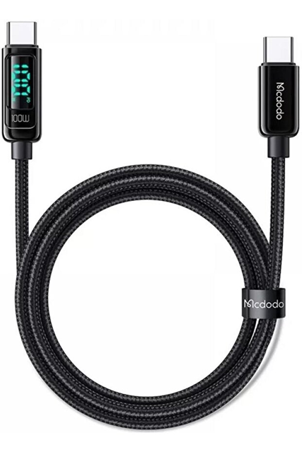 CA-8820 20W Dijital Gös. Type-C TO Type-C PD Data ve Şarj Kablo - 2