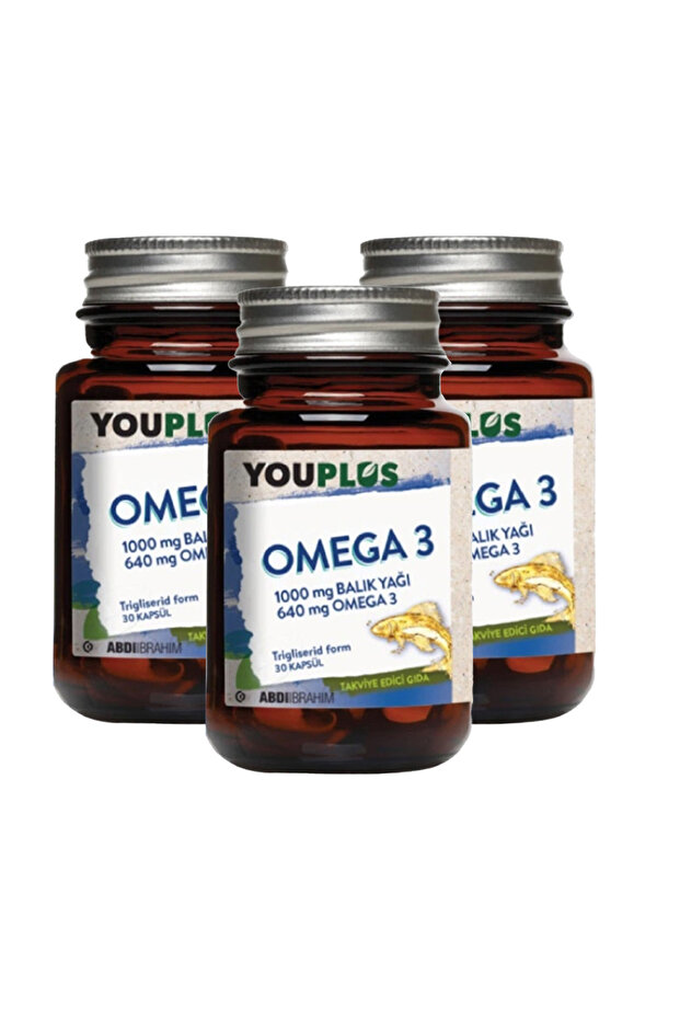 Omega 3 30 Kapsül 3 Adet - 1