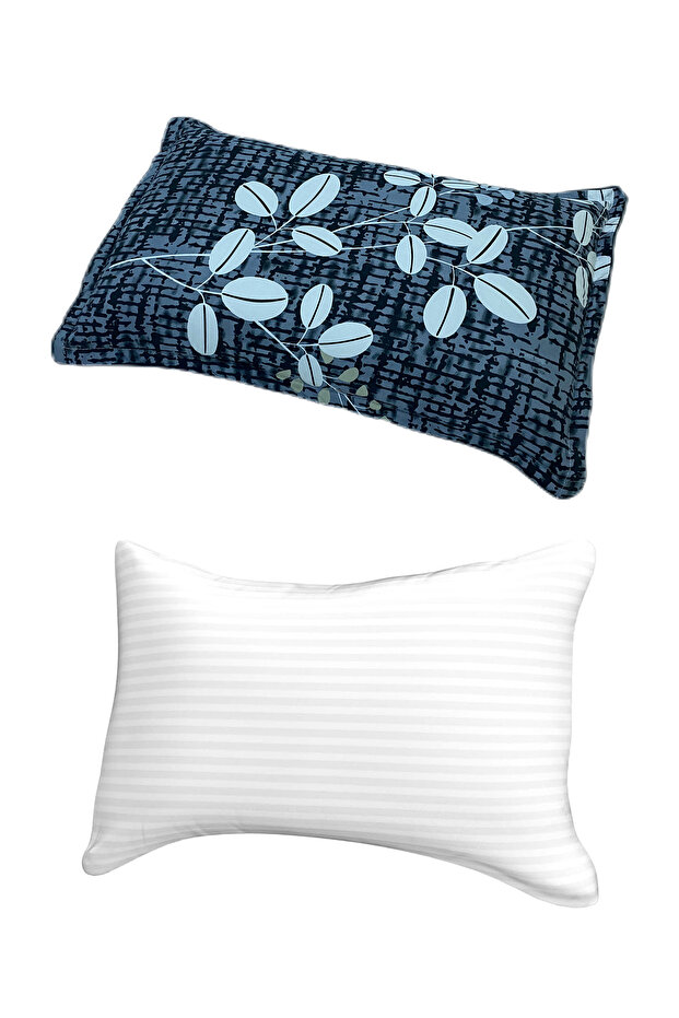 Floral 2 Piece 1 Pillows and 1 Pillow Case Set 50x75cm