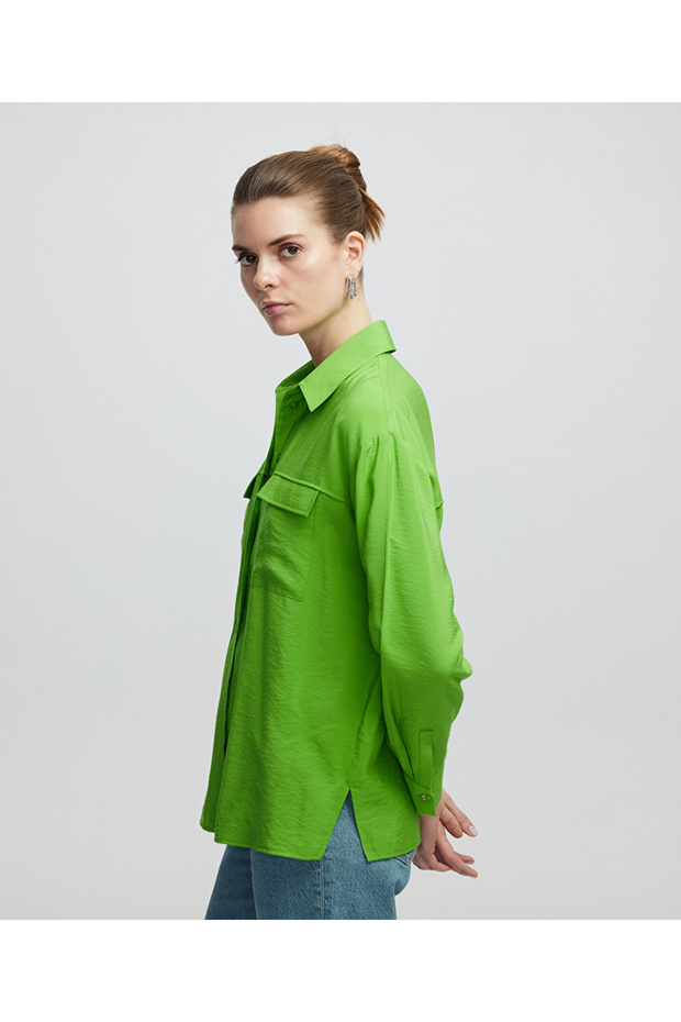 Cep kapaklı gömlek - 5