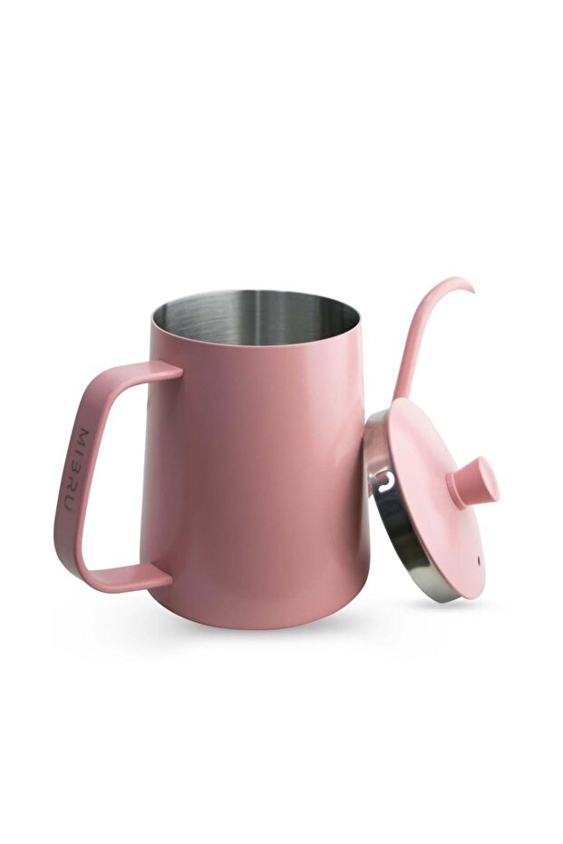 وعاء تقطير القهوة v60 سعة 600 مل باللون الوردي - 2