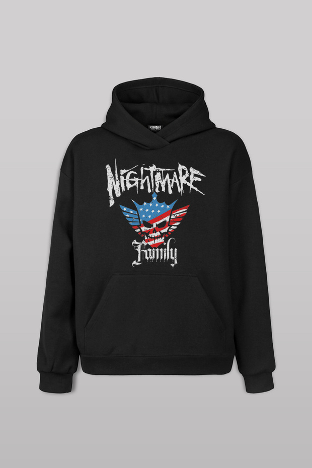 Black Cody Rhodes Nightmare Family Wwe American Wrestling Gym Body Pre-Printed Sweatshirt Unisex Hoodie