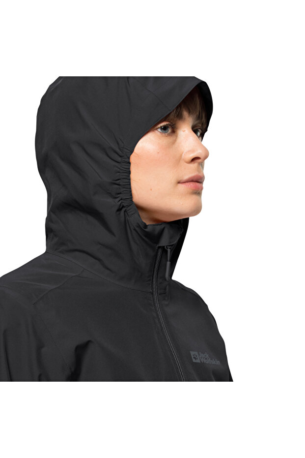 Moonrise 3in1 Kadın Siyah Outdoor Ceketi KADIN OUTDOOR CEKETİ - 8