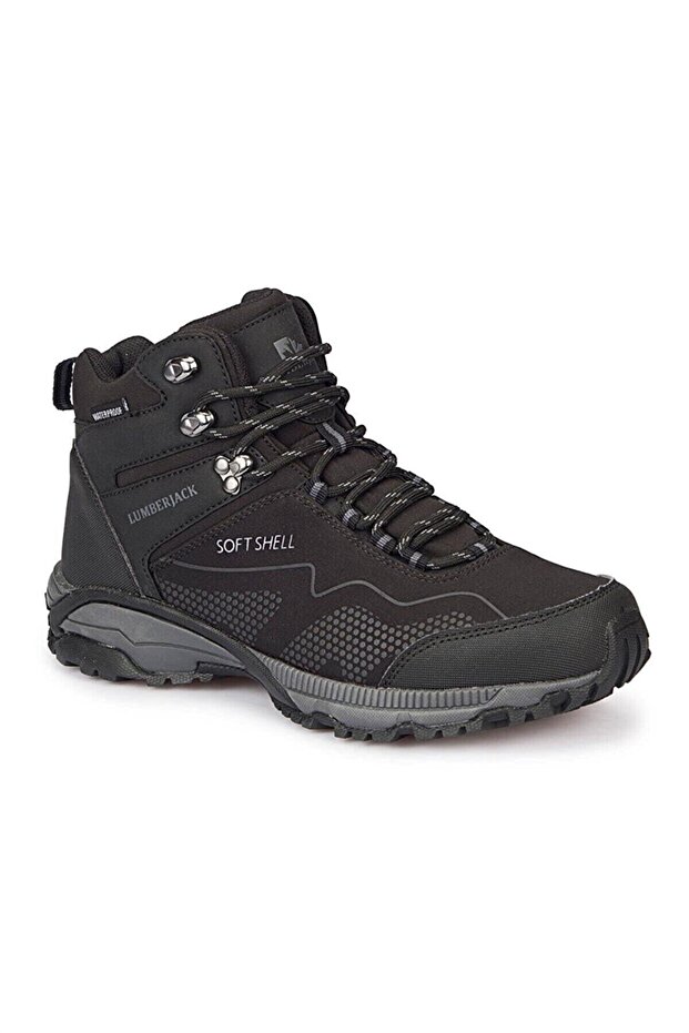 7W Eagle Hi Men's Waterproof Boots Shoes 100263645Black